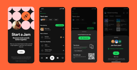 Spotify launches Jam, a real-time collaborative playlist controlled by up to 32 people