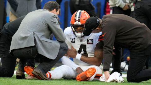Browns’ Deshaun Watson ‘not sure’ if he reinjured shoulder