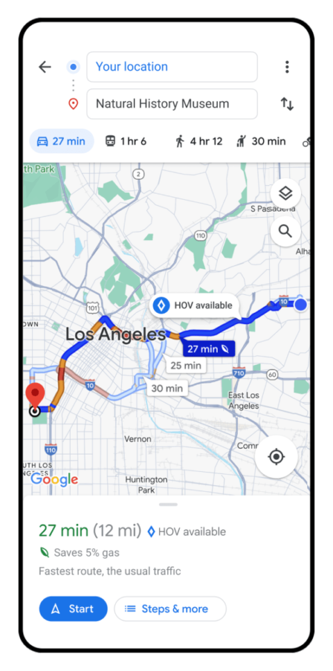 Google Maps is getting new AI-powered search updates, an enhanced navigation interface and more