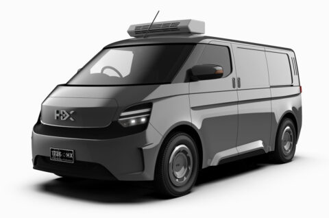 H2X Darling is 248-mile hydrogen van with KTM lightweight chassis