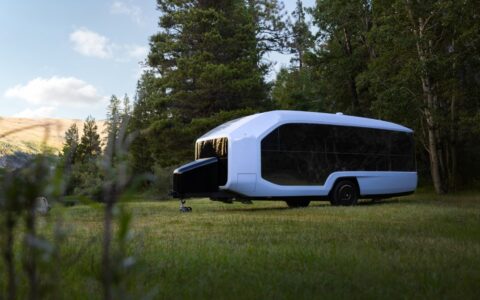 Pebble’s $100k+ EV travel trailer can live off the grid for 7 days