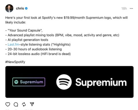 Spotify spotted prepping a $19.99/mo ‘Superpremium’ service with lossless audio, AI playlists and more