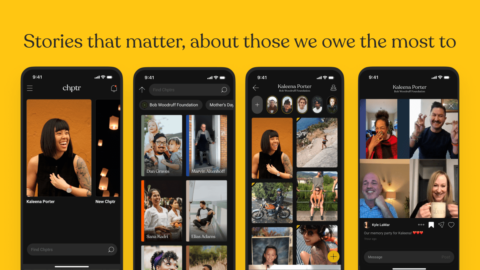 Chptr, a memorialization app for gathering and sharing memories of loved ones, raises $1.5M