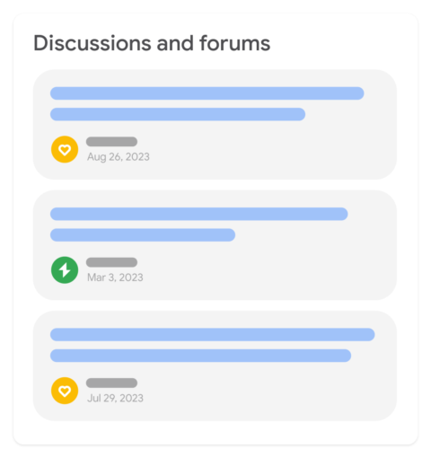 Google’s new tools help discussion forums and social media platforms rank higher in search results