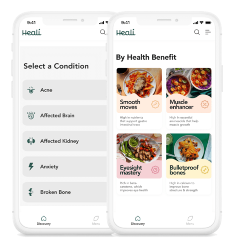 Heali’s app provides personalized nutrition guide to using food as medicine