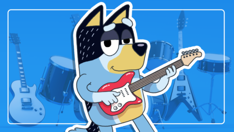 How ‘Bluey’ taught me to let go and love dad rock