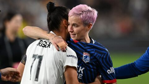 Megan Rapinoe exits NWSL championship with injury in final game