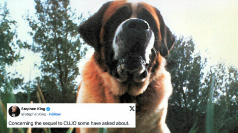 Stephen King teases extract from upcoming ‘Cujo’ sequel