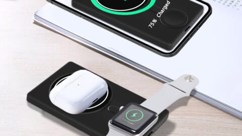 This $35 portable wireless charger can cater to 3 devices at once