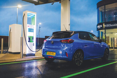 £70 million for new rapid chargers at UK motorway services