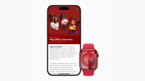 Apple supports World AIDS Day with new red Watch faces