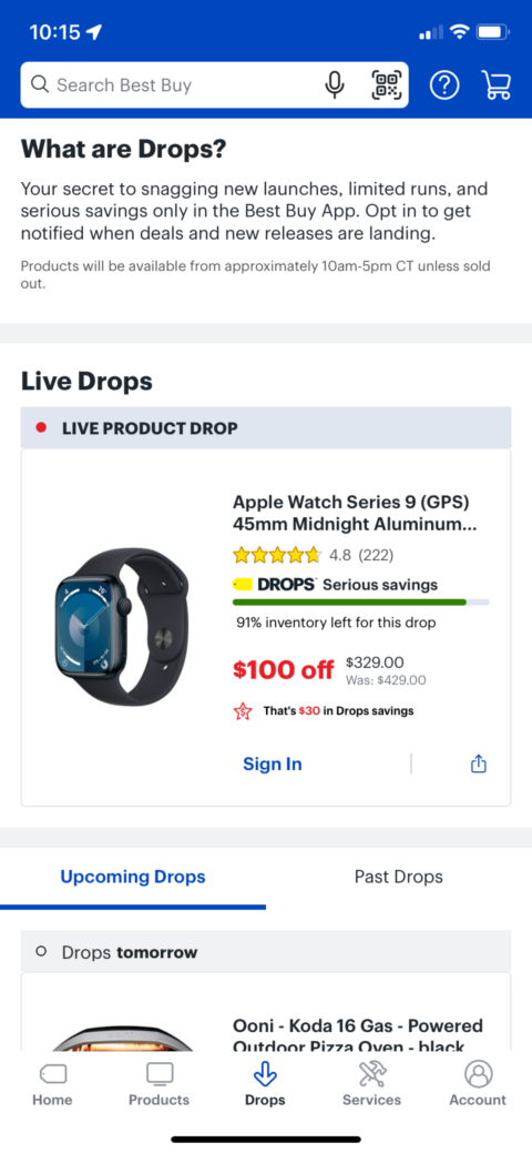 Best Apple Watch Series 9 deal: Slash $100 off on the Best Buy app only