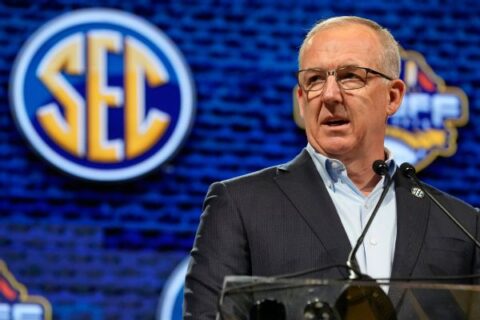Greg Sankey says SEC being left out of CFP isn’t ‘real world’