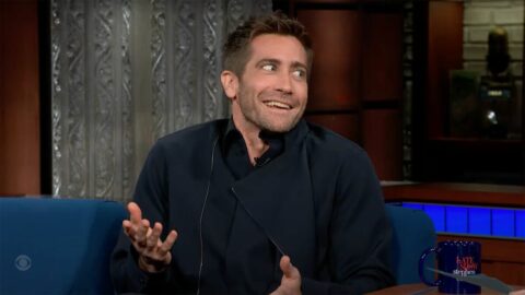 Jake Gyllenhaal answers Stephen Colbert’s quickfire questions
