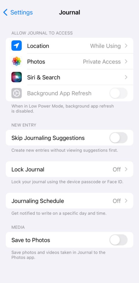 Journal app on iOS 17.2: Where to find it, how to use it