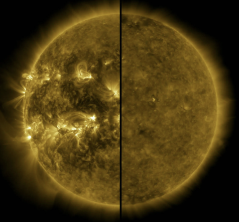 The sun is teeming with intense activity, NASA footage shows