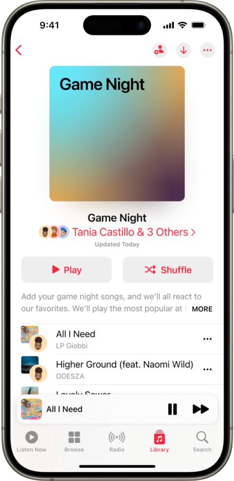 Apple Music now lets you create collaborative playlists