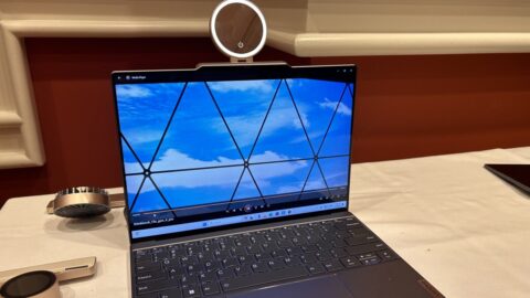 CES 2024: This wacky Lenovo laptop lets you attach a tablet to the lid