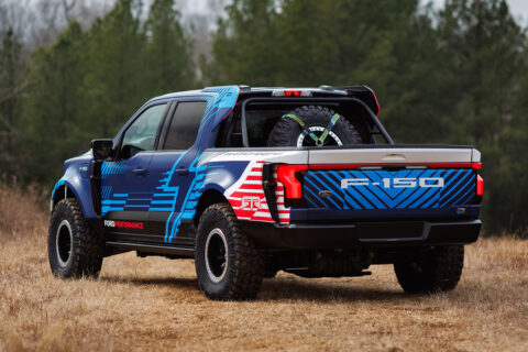 Electric Ford F-150 spawns hardcore rally weapon