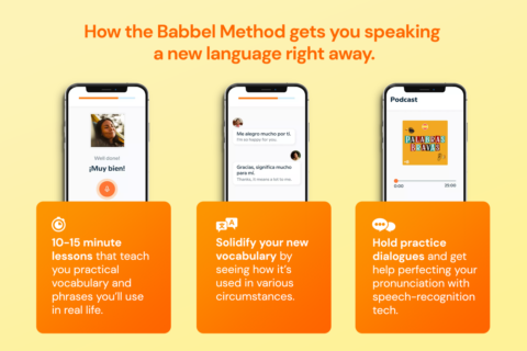 Get lifetime access to Babbel for just $149.97 and learn a new language