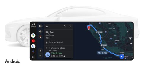 Google Maps will now give EV drivers real-time battery range info, starting with Ford