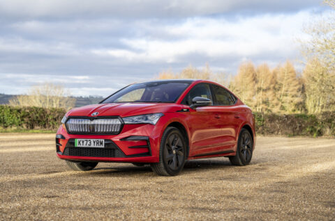How the Skoda Enyaq vRS amps up electric driving