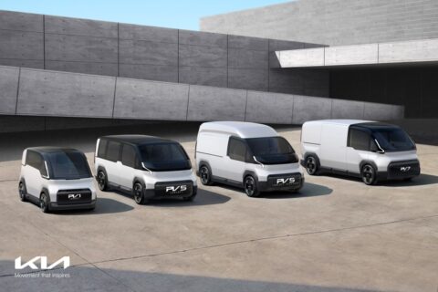 Kia reveals new commercial EV van lineup at CES 2024