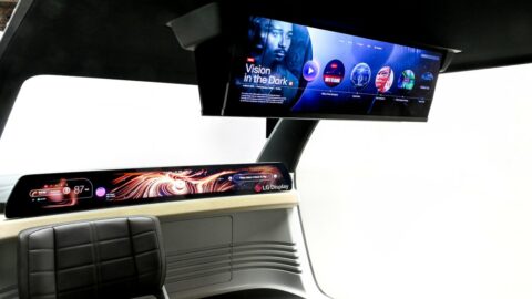 LG wants to put a massive, 57-inch LCD display into cars