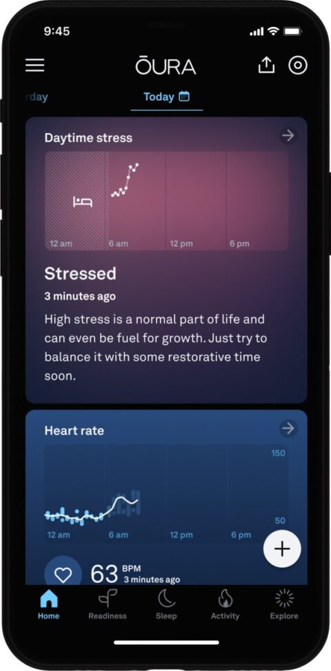 Oura launches a new feature to mesure your resilience against stress