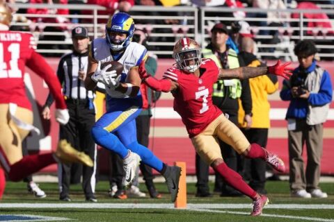 Rams’ Puka Nacua breaks NFL rookie receiving yards record