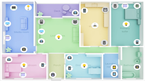 Samsung’s new smart home features include household maps with ‘AI characters’