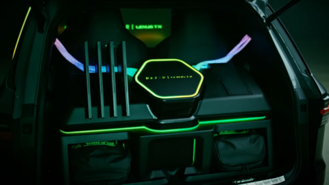 This Razer car is decked out with an Xbox Series X at CES 2024
