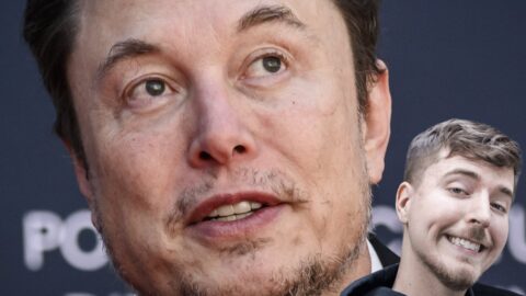 X appears to be juicing MrBeast’s views as Elon Musk tries to woo the YouTuber to the platform