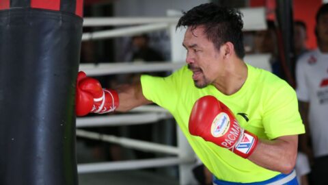 Boxer Manny Pacquiao, 45, can’t compete at Paris Olympics