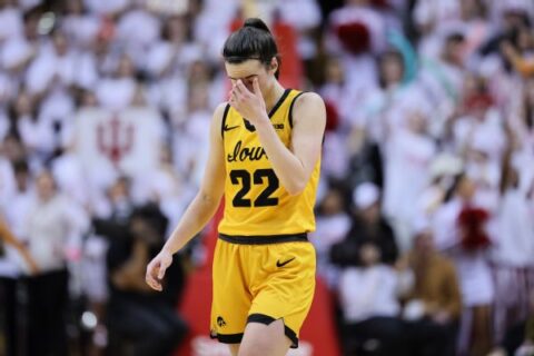 Caitlin Clark held to 24 points as Iowa falls to Indiana