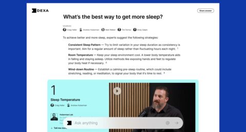 Dexa aims to get more out of podcasts with AI-powered search