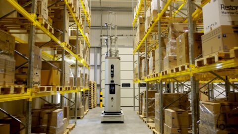 Dexory’s massive shelf-scanning robot comes to North America