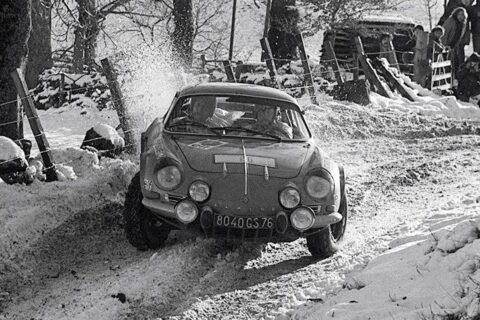 From the archive: We try to tame an Alpine A110 rally car