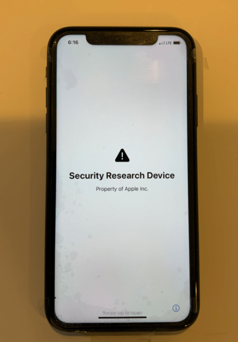 Here is Apple’s official ‘jailbroken’ iPhone for security researchers