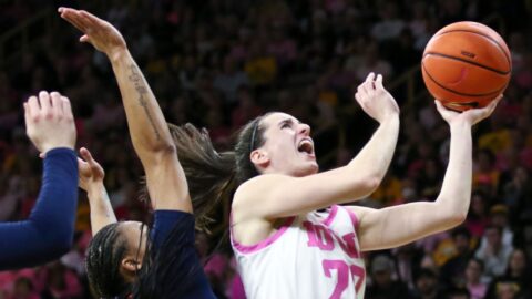 Iowa’s Caitlin Clark gets 16th triple-double, nears more records