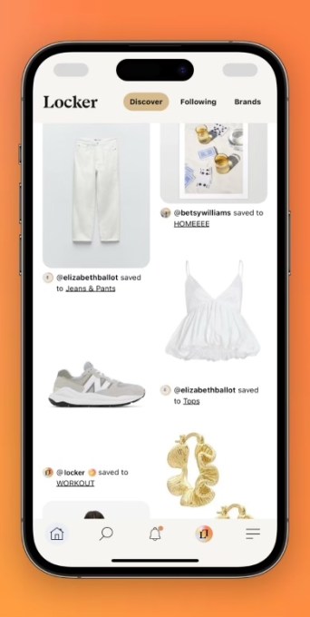 Locker organizes your shopping links into virtual wish lists and collages
