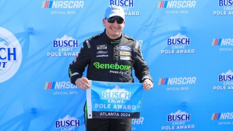 Michael McDowell wins first Cup Series pole in 467th start