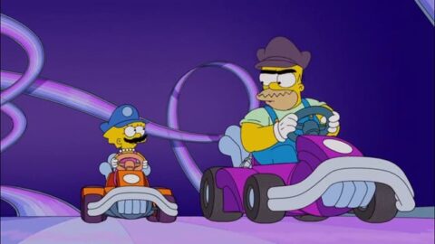 New Simpsons Episode Features Mario Kart Spoof & Wario Homer