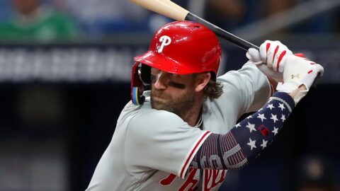 Phillies’ Bryce Harper accepts move to first base, eyes longer deal