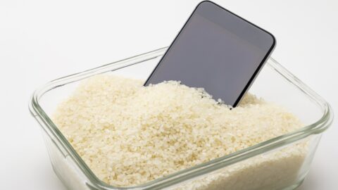 Stop putting wet phones in rice, Apple warns. Here’s why.