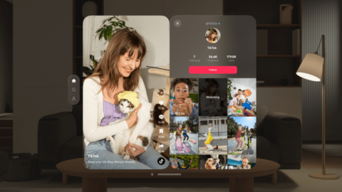 TikTok launches a ‘reimagined’ app for the Apple Vision Pro