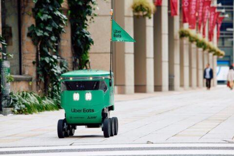 Uber Eats is launching a delivery service with Cartken’s sidewalk robots in Japan