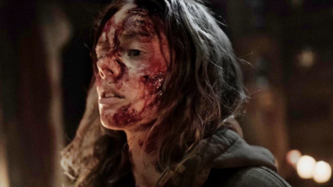 ‘Azrael’ review: Samara Weaving, a silent gimmick, and lots of gore