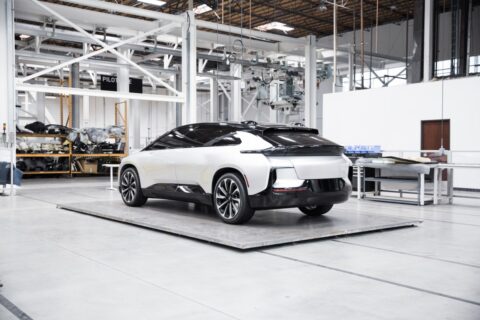 Faraday Future survives long enough to issue its first recall