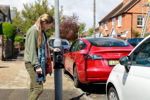 Home EV charging grant expanded for on-street parking